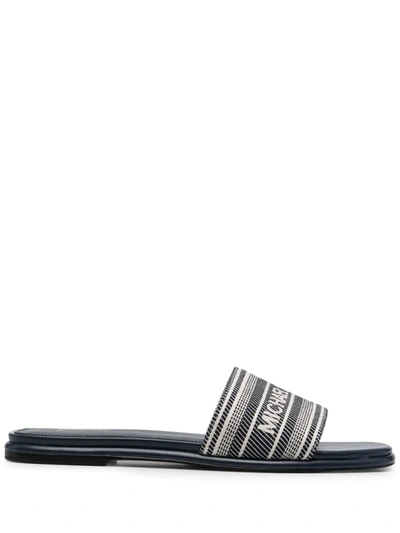 Michael Michael Kors Women's Sadler Slide Sandals In Navy