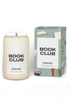 Homesick Book Club Candle In Natural