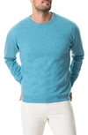 Rodd & Gunn Queenstown Wool & Cashmere Sweater In Lagoon