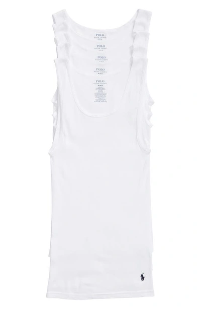 Polo Ralph Lauren Polo P5 Cotton Tank In White