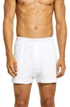 Calvin Klein 3-pack Knit Cotton Boxers In White