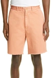 Beams Cutoff Chino Shorts In Pink