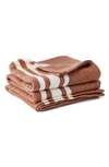 Coyuchi Cirrus Organic Cotton Throw Blanket In Spice