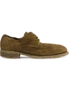 Guidi Derby Shoes In Brown