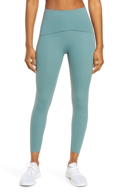 Spanxr Spanx Booty Boost Active 7/8 Leggings In North Atlantic