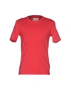 Maison Margiela T-shirts In Red