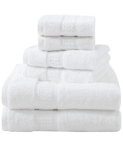 Nautica Oceane 6pc White Towel Set In Multi