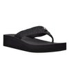 Calvin Klein Women's Meena Casual Platform Flip-flop Sandals In Black