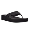 Calvin Klein Meena Wedge Flip Flop Sandal In Blkfb