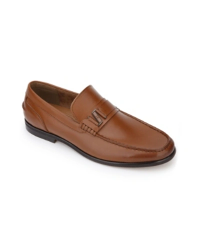 Kenneth Cole Bourgogne Cuir Shaded robe Slip-on Cap Toe tendance Mocassin Chaussure 