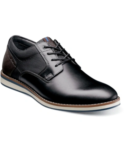 Nunn Bush Circuit Pt Ox Mens Leather Lightweight Oxfords In Black