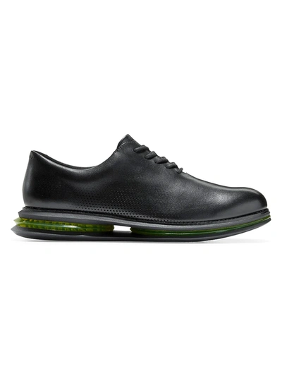 Cole Haan Men's Original Grand Cloudfeel Energy Oxfords Men's Shoes In Black-safety Yellow