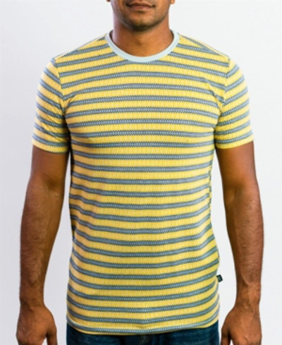 Beautiful Giant Men's Casual Comfort Soft Crewneck T-shirt In Mustard