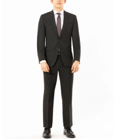 Izod Men's Classic-fit Gray Suit In Charcoal