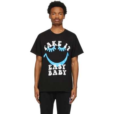 Amiri Black A Love Movement Edition 'take It Easy' T-shirt