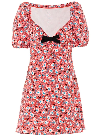 【関税&送料込】Miu Miu Printed Silk Dress Miu Miu printed silk cady and satin dress - The AP Archive