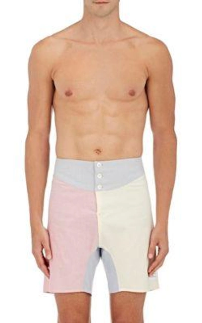 Thom Browne Colorblocked Cotton Oxford Cloth Boxers