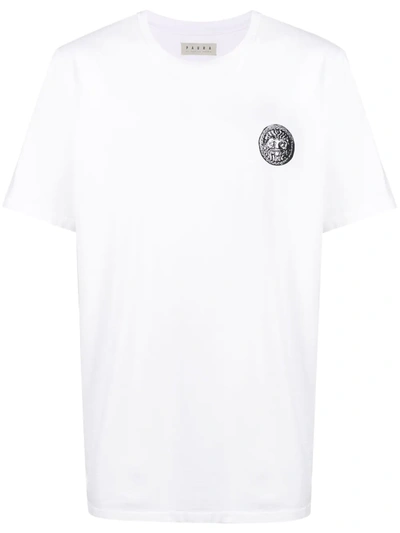 Paura Graphic Print Short-sleeved T-shirt In White