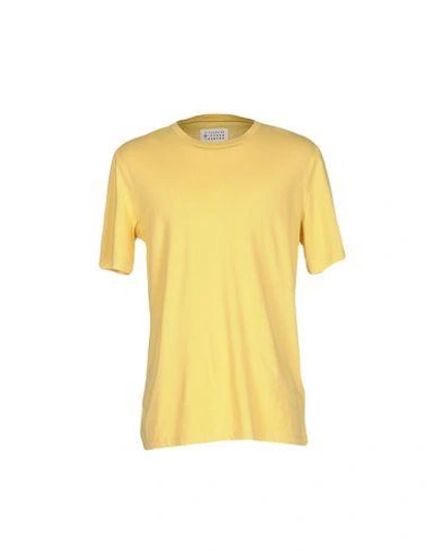 Maison Margiela T-shirt In Yellow