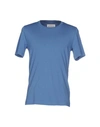 Maison Margiela T-shirts In Slate Blue
