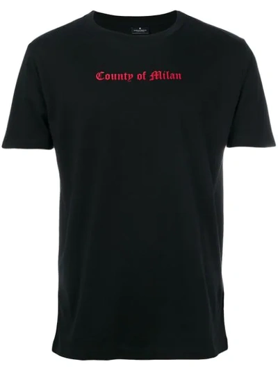 Marcelo Burlon County Of Milan 'tekaio' Print T-shirt In Black