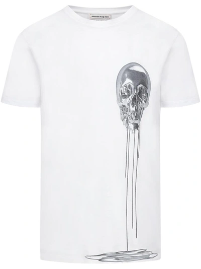 Alexander Mcqueen T-shirts And Polos White