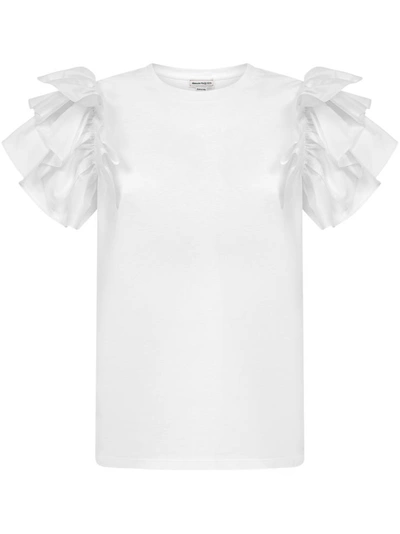 Alexander Mcqueen T-shirts And Polos White