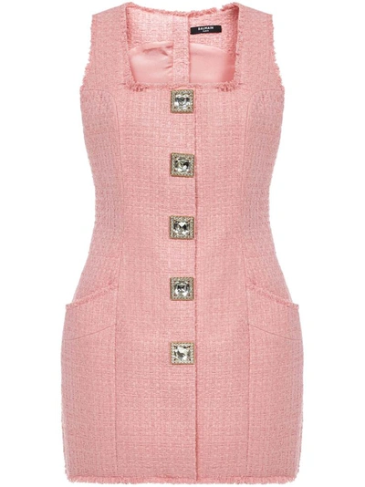 Balmain Dresses Pink