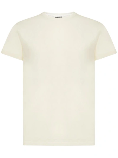 Jil Sander T-shirts And Polos Beige