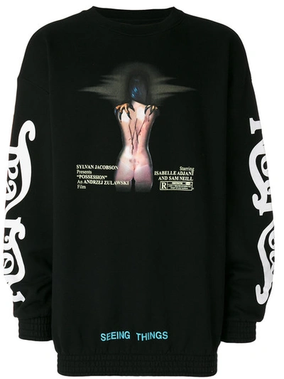 Off-white Sylvan Jacobson Sweatshirt In Black