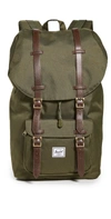 Herschel Supply Co Herschel Little America Backpack In Ivy Green/chicory Coffee