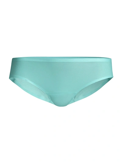 Chantelle Soft Stretch Seamless Low Rise Bikini Briefs In Turquoise Clair