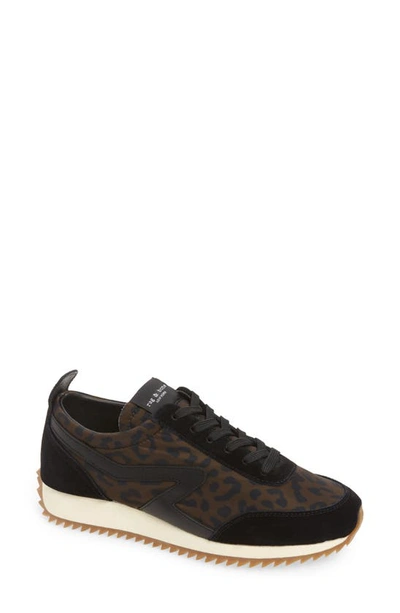 Rag & Bone Retro Runner Sneaker In Black/print