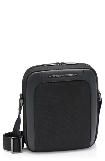 Porsche Design Roadster Extra Small Nylon Shoulder Bag In Black