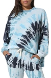 Electric & Rose Neil Tie Dye Sweatshirt In Sage/marina