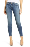 Ag Legging Ankle Faded Low-rise Skinny Jeans In 6 Years Las Cruses