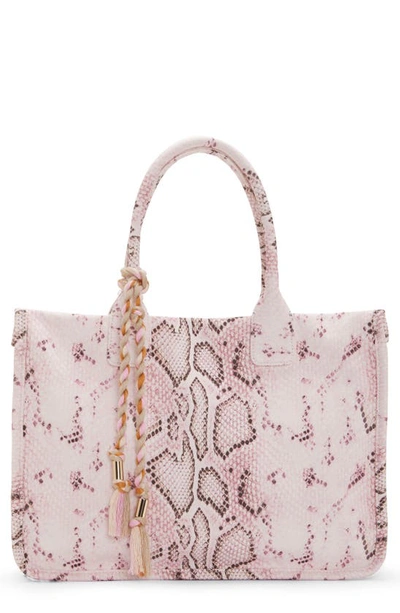 Vince Camuto Orla Printed Tote Bag In Pastel Multi