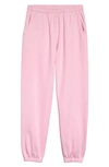 Melody Ehsani Heavy Fleece Sweatpants In Petal Pink