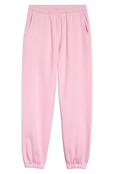 Melody Ehsani Heavy Fleece Sweatpants In Petal Pink