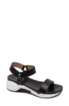 Linea Paolo Rio Sandal In Black Leather