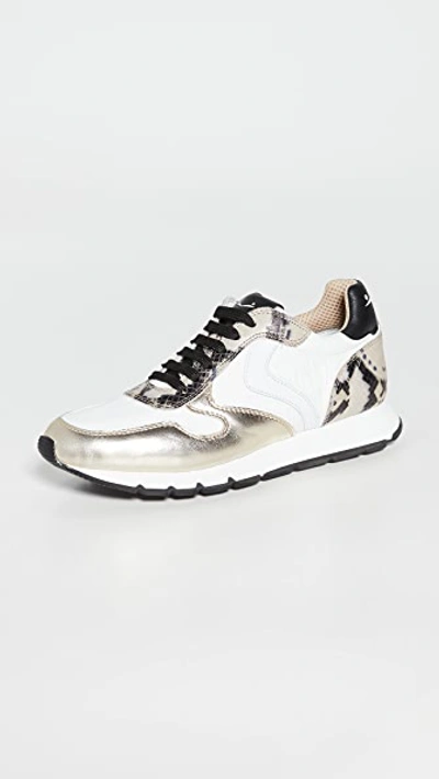 Voile Blanche Julia Exclusive Sneakers In Platinum White