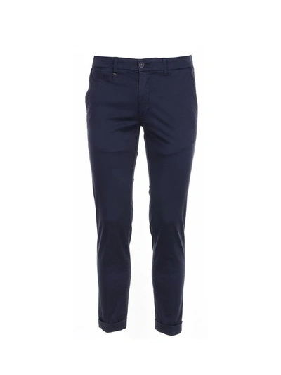 Re-hash Pants Mucha  Pants In Stretch Cotton In Navy