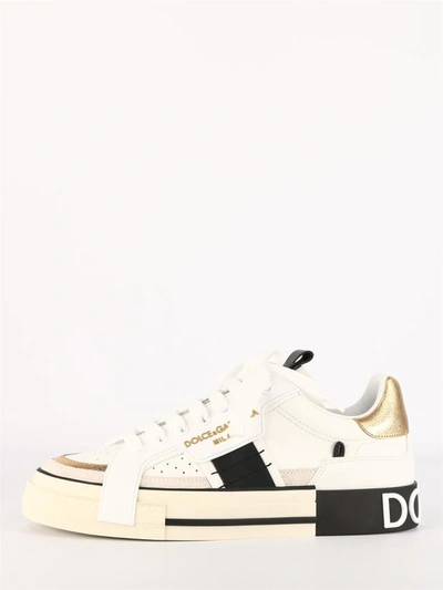 Dolce & Gabbana Custom 2.zero Sneaker In White