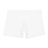Balenciaga Logo-trim Stretch Boxer Shorts In White