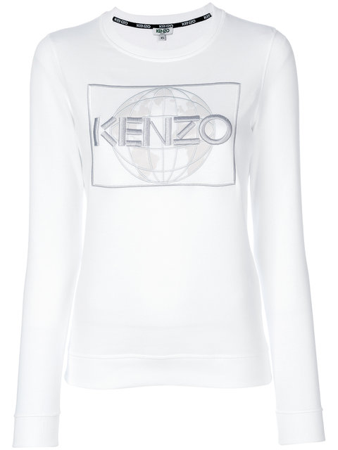 white kenzo sweatshirt