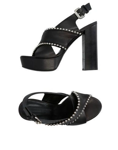 Mcq By Alexander Mcqueen Sandals In Black