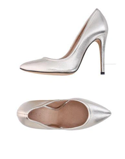 Iro Pumps In Platinum