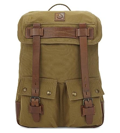 Belstaff Colonial Backpack In Khaki | ModeSens