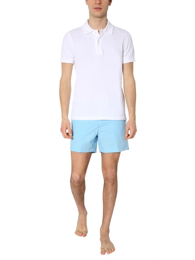 Tom Ford Boxer Swimsuit In Baby Blue