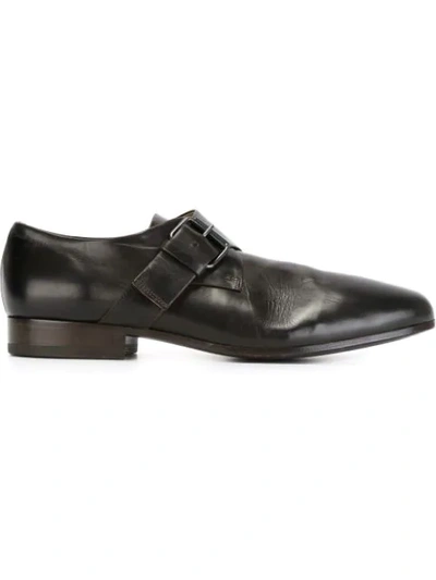 Marsèll Monk Strap Shoes In Black
